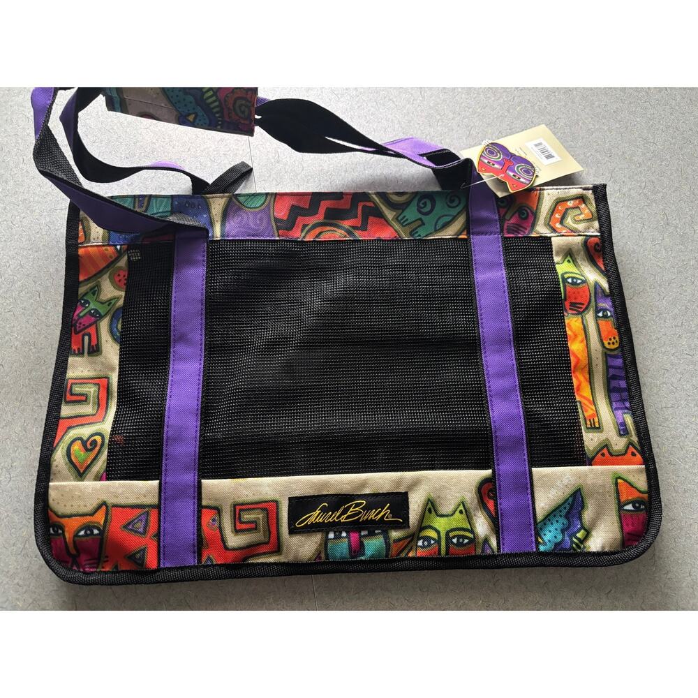 Laurel Burch Cat Carrier w/tags (p1)